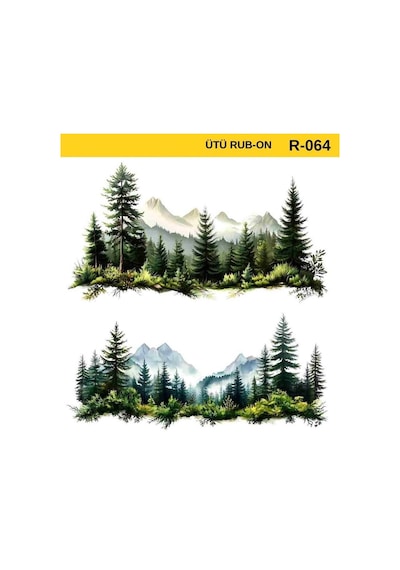 Ütü İle Rub On Transfer Kağıdı R-064 30x30 Cm