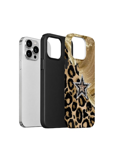 Velvoria Valestra Altın Leopar Yıldız Apple iPhone Uyumlu 12 Pro Max Darbe Korumalı Kılıf Valestra Select - Altın Leopar Yıldız Velvoria Valestra Altın Leopar Yıldız Apple iPhone Uyumlu 12 Pro Max Darbe Korumalı Kılıf Valestra Select - Altın Leopar Yıldız