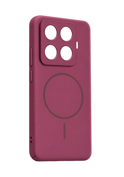 Xiaomi Mi 15t Pro Mika Pc Magsafe Kapak - Bordo Standart
