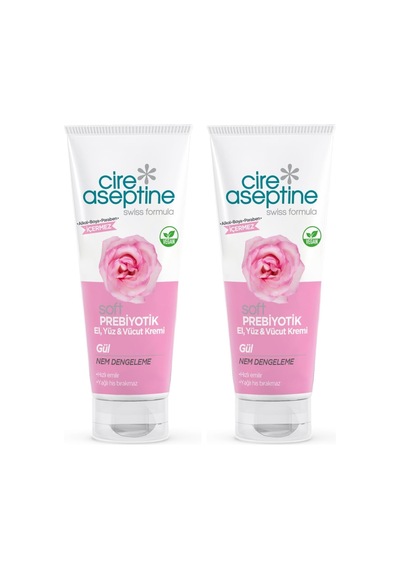 Soft Prebiyotik Gül El, Yüz Ve Vücut Kremi 75 Ml 2 Paketi