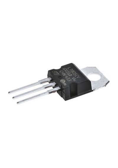 L7805CV 3 Pin DC 5V Lineer Voltaj Düşürücü Regülatör Entegre