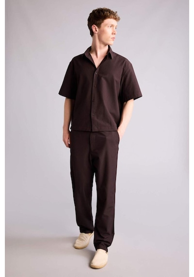 Defacto Baggy Fıt Pantolon F7803ax26smbn337 Kahve-bn337