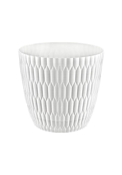 Omnipazar Sy-5445 6,5 Lt Beyaz Brezza Desenli Saksı No 5