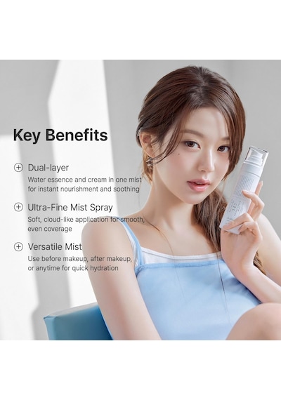 Dr. Althea 345 Relief Cream Mist Pirinç Kepeği Suyu Hyaluronik Asit Centella Pantenol İçeren Nemlendirici Ve Yatıştırıcı Çift Fazlı Yüz Misti 60 Ml