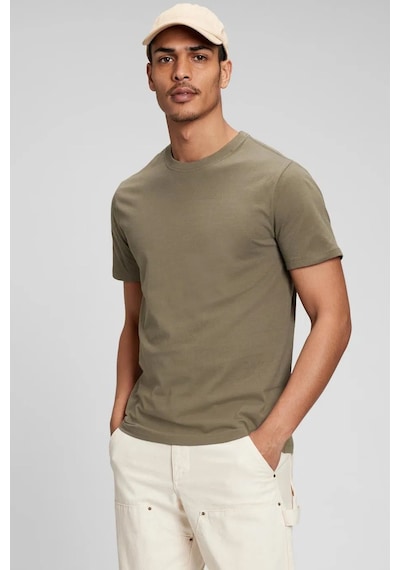 Gap V-everyday Soft Erkek Tişört Kahverengi
