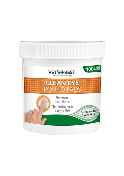 Vets Best Kedi Ve Köpek Göz Temizleme Parmak Pedi Aloe Veralı 100'lü