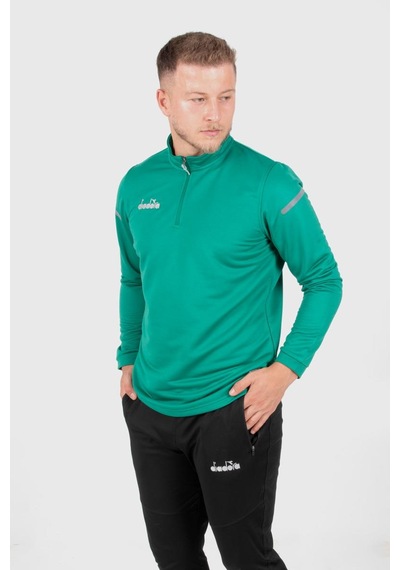 Diadora Alto 25 Antrenman Eşofmanı Tek Üst Yeşil