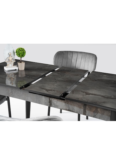 Melisa Mdf Highgloss Açılır Mutfak Masası 60x100 001