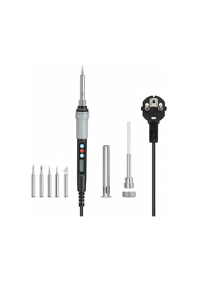 Xtechnx Xtechn050837 Powermaster Pm-37867 90w Dijital Ayarlanabilir Isılı Lehim Makinesi Kalem Havya