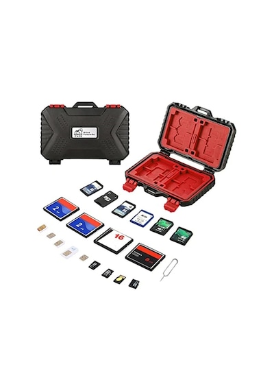 Bbox,fotoğraf Makineleri İçin Çoklu Hafıza Kartı Çantası