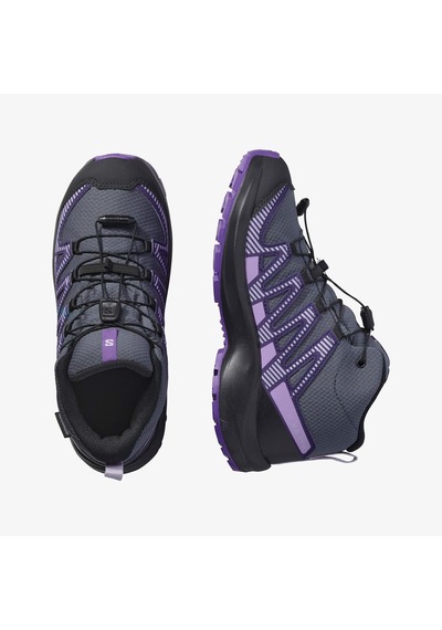Salomon Xa Pro V8 Mid Waterproof Çocuk Bot-30726 Gri