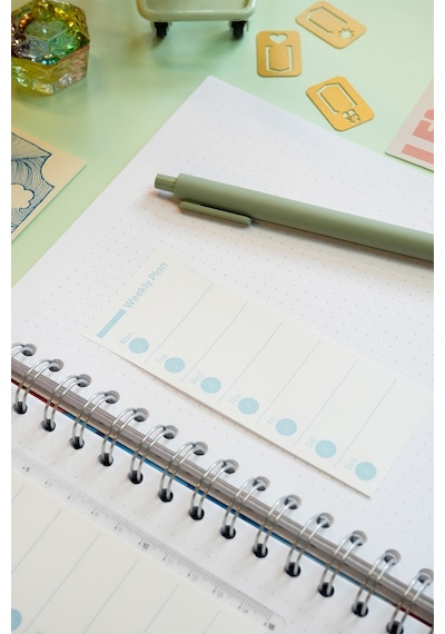 Victorias Journals Haftalık Planla Ma Post-it 125x50 Mm 32 Yaprak