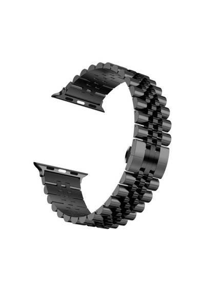 Apple Watch 7 6 Se 5 4 3 2 1 - 38 / 40 / 41 Mm Uyumlu Metal Kordon Rolex Style Kayış Jubilee Bilezik