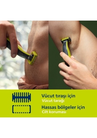 Philips Qp2824/10 Oneblade Yüz Ve Vücut