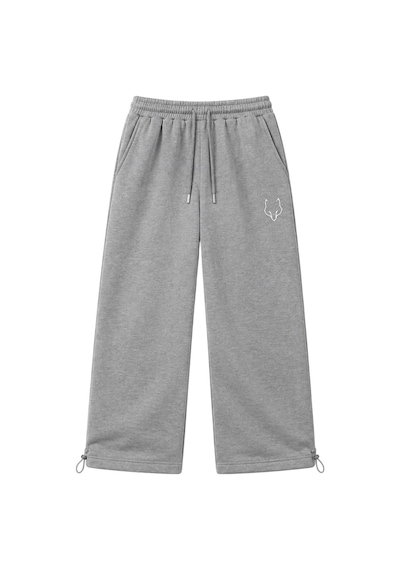 Zaee Wolf Baggy Eşofman Altı gri