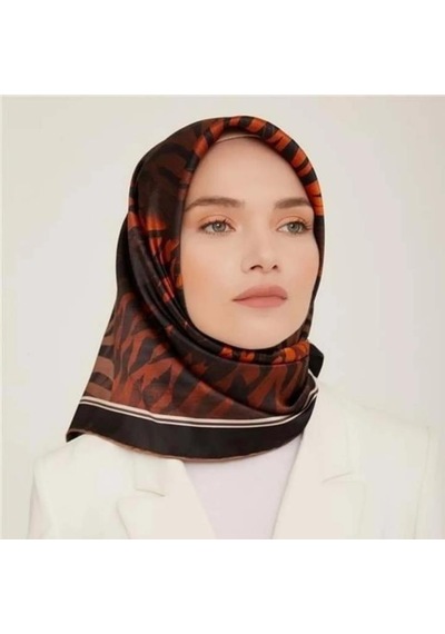 Armine E22ka8837d0401 Dj Saf İpek Eşarp 8837d T Nostalji Twill Çok Renkli