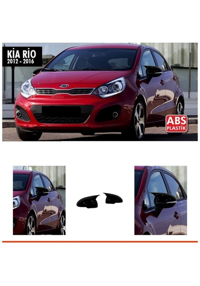 Kia Rio / 2012 -2016 Sinyalli Uyumlu Batman Yarasa Ayna Kapağı