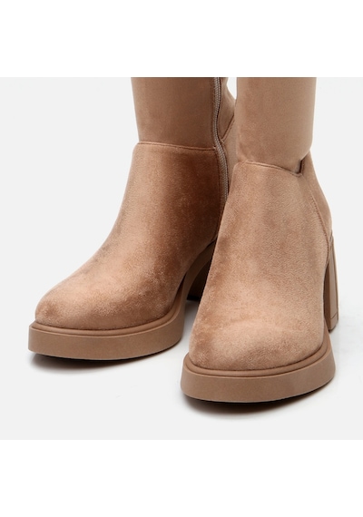Hotiç Vizon Kadın Çizme 01cıh295480a450 Vizon-taupe Vizon