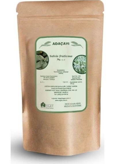 Eget Kurutulmuş Adaçayı 30 G