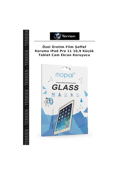 Özel Üretim Film Şeffaf Koruma Apple iPad Uyumlu  Pro 11 10,9 Küçük Tablet Cam Ekran Koruyucu
