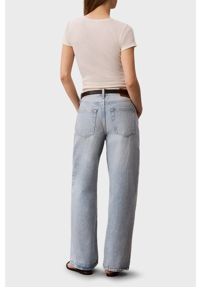 Calvin Klein Bayan Kot Pantolon Lv047f663g 1xo Mavi Mavi