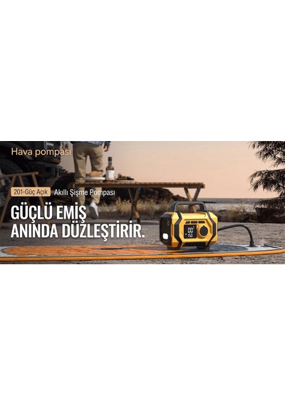 4000a 35000mah Araç Akü Takviye Cihazı İle Lastik Şişirme Pompası