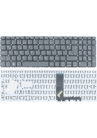 Lenovo Uyumlu Ideapad S145 81Ut0017Tx, 81Mv017Ktx Klavyesi - Füme Tr - 550259459