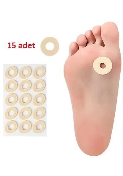 Ayak Nokta Pedi Sünger Yastık 15 Li 5668