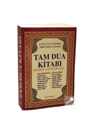 Tam Dua Kitabı - Abdullah Karakuş -  Yunus Sağlam - Huzur Yayınevi