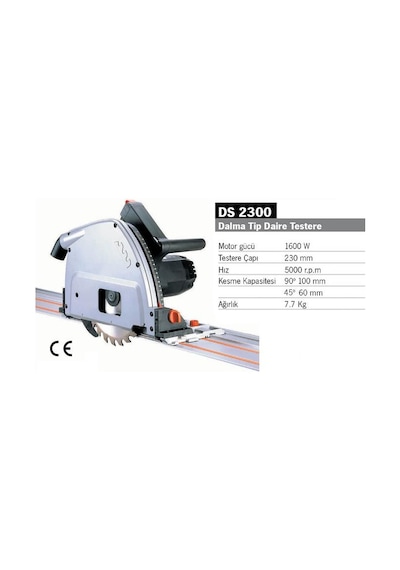 AGP DS 2300  Elektrikli Dalma Tip Daire Testere / Makine