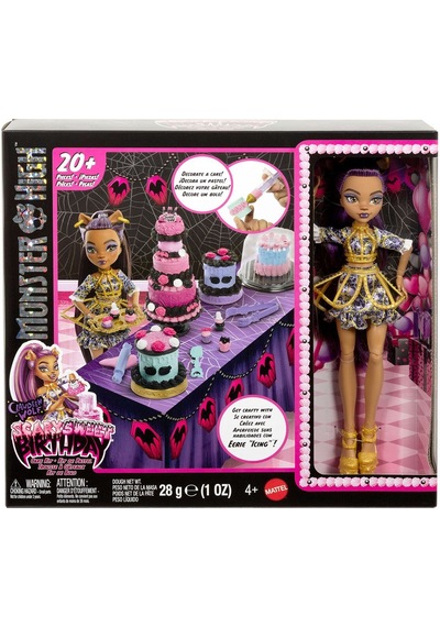 Jbg78 Monster High Scary Sweet Birthday Clawdeenin Pasta Yapım Seti