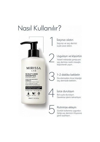 Scalp Care Şampuan, Kepek Ve Yağlanma Karşıtı, Zinc Pca, 300 Ml