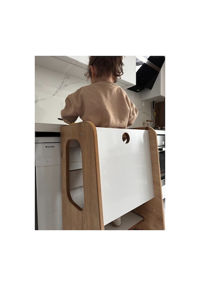 Güvenlik Panelli Öğrenme Kulesi Bebek Ve Çocuk Öğrenme Kulesi Beyaz-safir Meşe Güvenlik Panelli Öğrenme Kulesi Bebek Ve Çocuk Öğrenme Kulesi Beyaz-safir Meşe