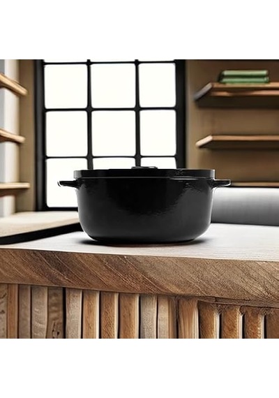 Kitchenaid Cast Iron 26 Cm/5,2 L Kapaklı Tencere, Kaliteli, Sağla Diğer