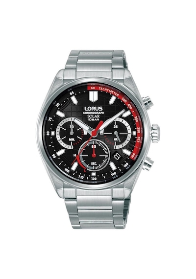 Lorus Rz531ax9 10 Bar Solar Kronograf Erkek Kol Saati Metalik Gri
