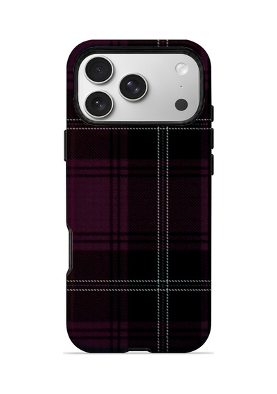 Velvoria Valestra Mürdüm Siyah Ekose Apple iPhone Uyumlu 17 Pro Max Magsafe Koruma Kılıfı Valestra Magline - Mürdüm Siyah Ekose Velvoria Valestra Mürdüm Siyah Ekose Apple iPhone Uyumlu 17 Pro Max Magsafe Koruma Kılıfı Valestra Magline - Mürdüm Siyah Ekose