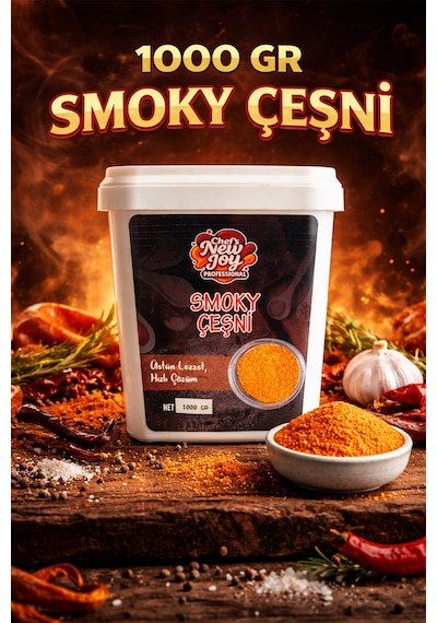 Smoky Çeşni 1000 G X 8 Adet - 1 Koli Koli Bazlı Avantaj Paketi