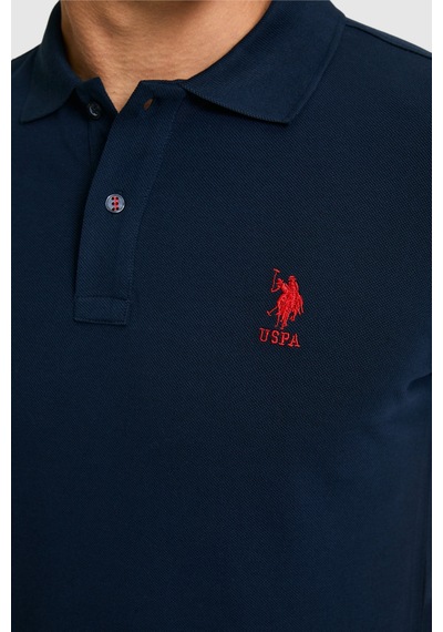 U.s. Polo Assn. Erkek Lacivert Tişört Basic 50322304-vr033