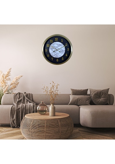 Eskitme Noble 60 X 60 Cm Metal Duvar Saati Diğer