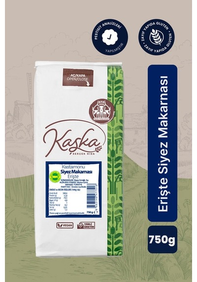 Kaşka Siyez Makarna Erişte 750 G