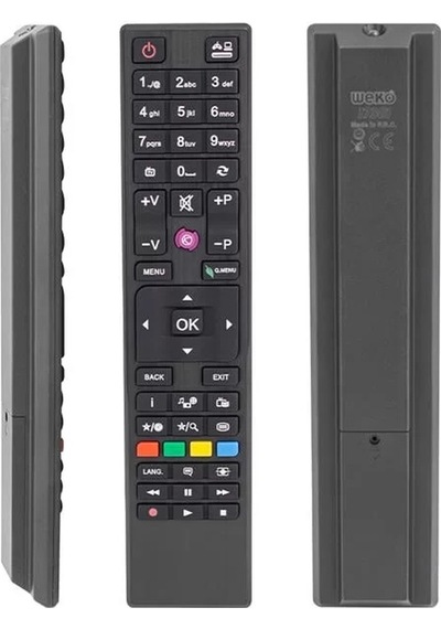 Seg Kare Göbek Mor Tuşlu Lcd Led Tv Kumanda