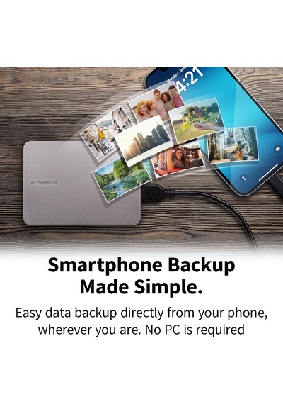Canvio Flex 2.5 2tb Usb 3.2 Gen-1 + Type-c + Type-a Hdtx220escaa Taşınabilir Harici Sabit Disk