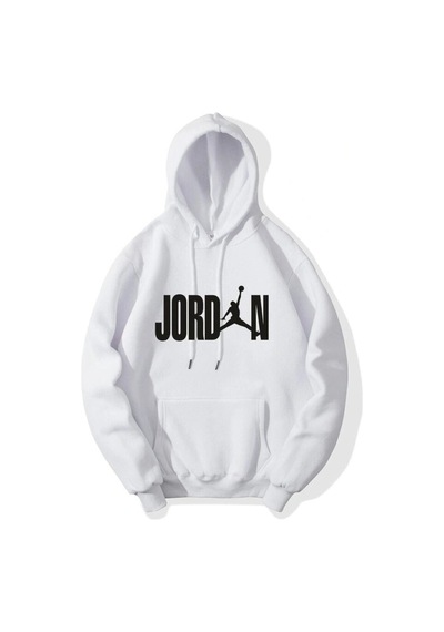 Startmore Basketbol Kapşonlu Hoodie Mod2424 14884 Beyaz Beyaz