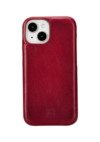 Bouletta Apple Uyumlu iPhone 15 Deri Arka Kapak F360 V4ef