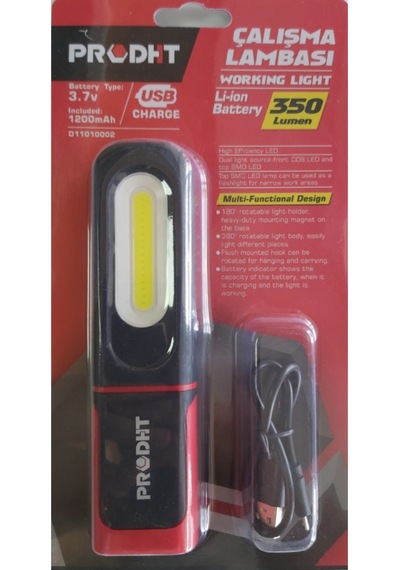 Dht 350Lm Şarjlı Led Lamba