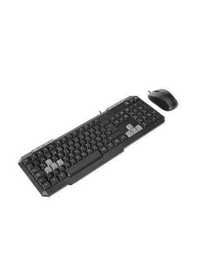 Usb Kablolu Klavye - Mouse Set Q Klavye 1200dpı Mouse Km-1435 5492 Diğer