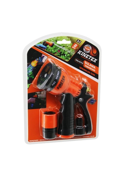 Kinetex Ktx-3173 Sulama Tabancası Seti 3ın1 8 Mod 1 - Tabanca 3 - Bağlantı Aparatı