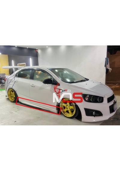 Chevrolet Aveo Sedan Gtx Marşpiyel Takım Fiberglass Boyasız
