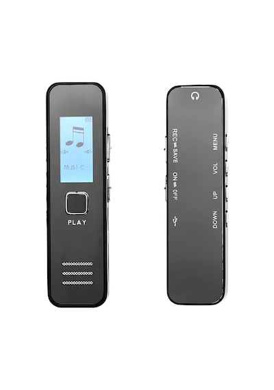 Beemen Dijital Mini Ekranlı 32gb Ses Kayıt Cihazı Mp3 Çalar Ders Ve Röportaj Kaydı
