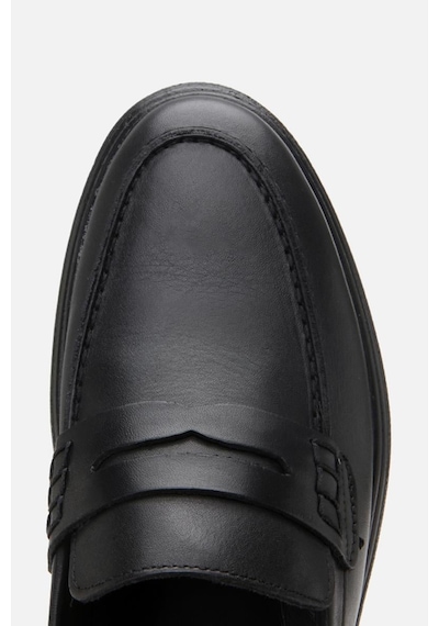 Yaya By Hotiç Hakiki Deri Siyah Erkek Loafer Siyah